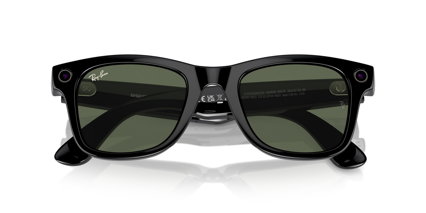 Ray-Ban Meta Wayfarer RW4006 601/7150 Smart Glasses AI