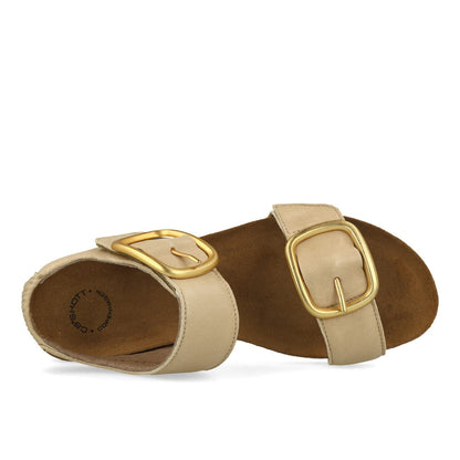 Ca'Shott 25080-168 Damen Sandale Ecru Bopell