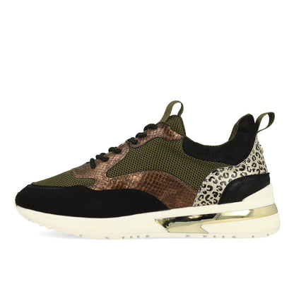 La Strada 2003018-2201 Damen Sneaker Black Micro Multi