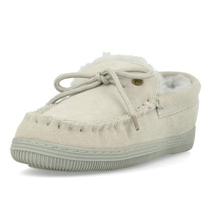 Warmbat Koala Women Suede Damen Slipper Ice Blue
