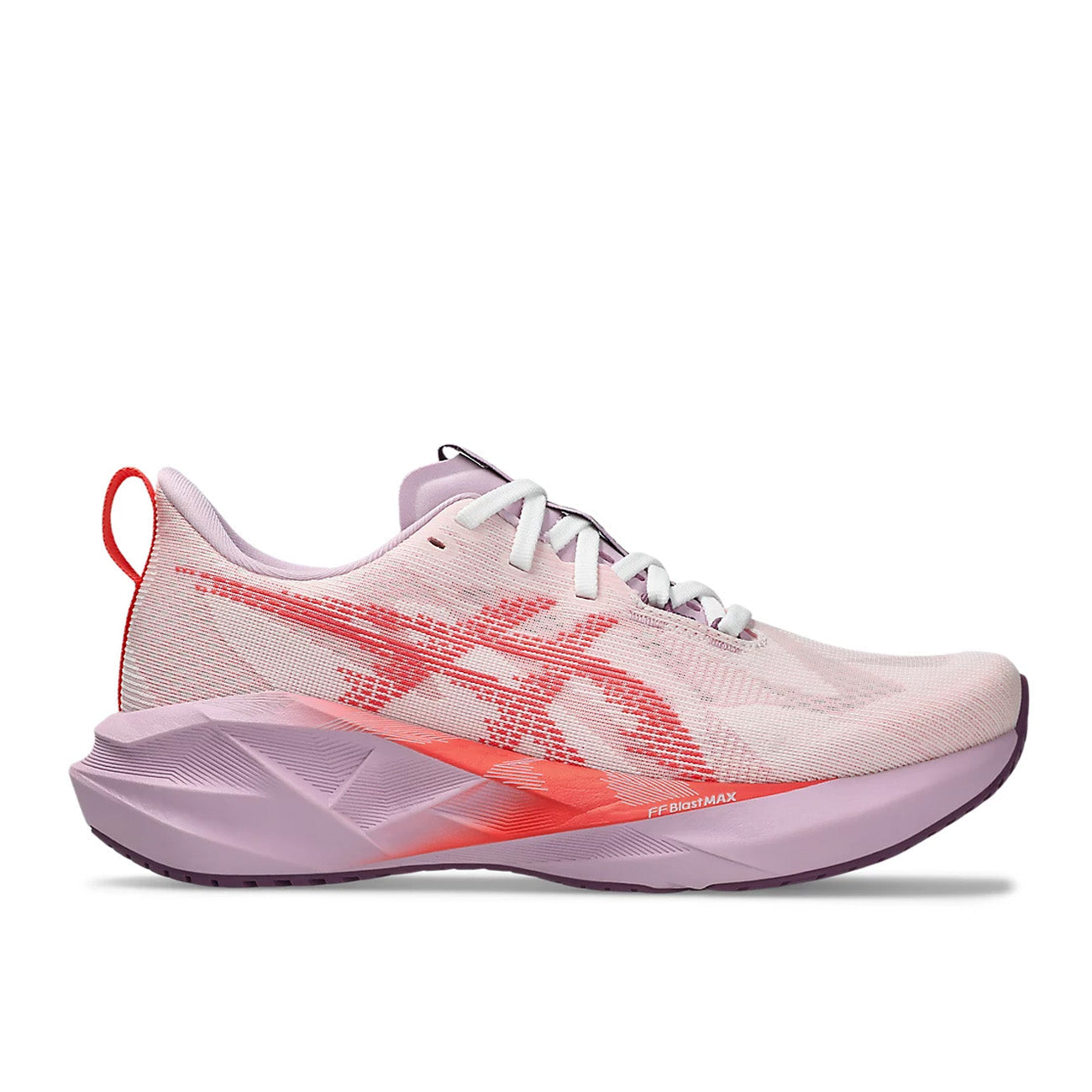 Asics Novablast 5 Damen White Coral Reef