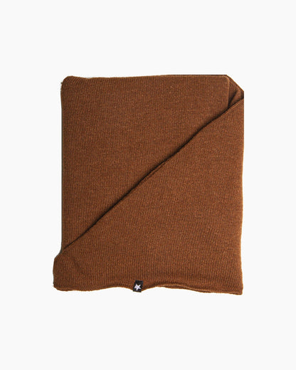 Esperando Zoe Triangle Scarf Dark Brown