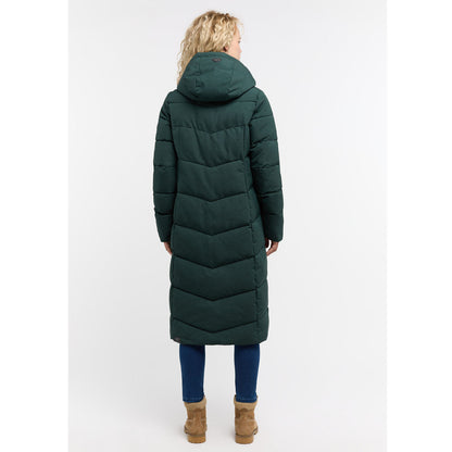 Ragwear Pavla Long Jacket Damen Dark Green