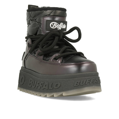 Buffalo Eliza Snow Boot Vegan Nappa Black